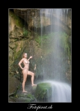 Akt Wasserfall Shooting