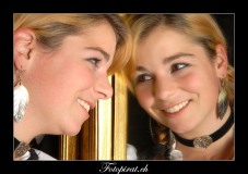 Spiegel Fotoshooting